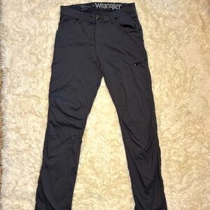 Wrangler work pants gray 34”Wx34”L utility pants stretchy light weight
